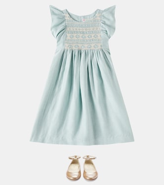 Abito in lino Emeraude | Bonpoint