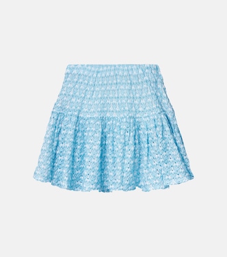 Minirock aus Häkelstrick | Missoni