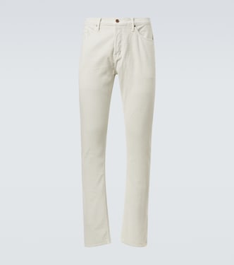 Pantalon slim en velours côtelé | Tom Ford