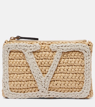 Clutch Viva Superstar Small de croché | Valentino Garavani