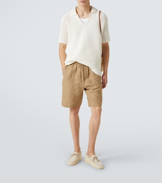 Shorts aus Leinen | Sunspel