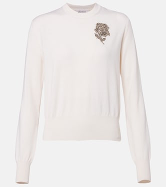 Beaded wool sweater | McQueen