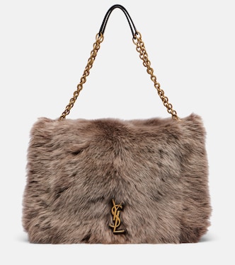 Jamie 4.3 Large shearling shoulder bag | Saint Laurent