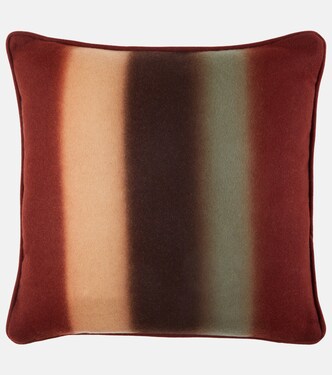 Coussin rayé en laine et cachemire | Loro Piana