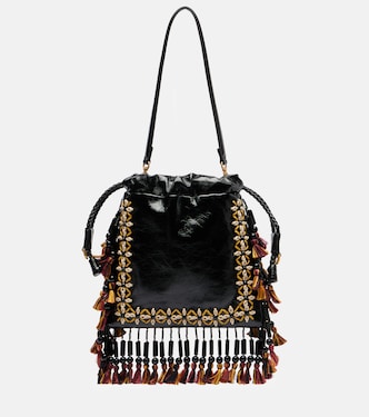 Bucket Bag Kalispera Medium aus Leder | Etro