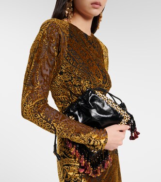 Bucket Bag Kalispera Medium aus Leder | Etro
