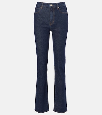Ruler mid-rise straight jeans | Frame