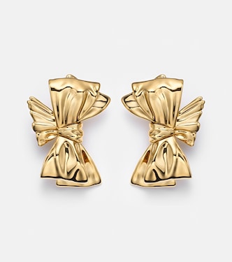 Ohrringe Bow, 10kt vergoldet | Jennifer Fisher