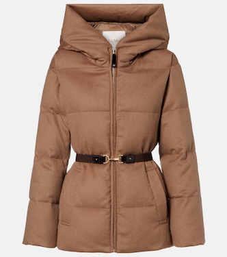 The Cube Wattierte Jacke Corona aus Kamelhaar | Max Mara