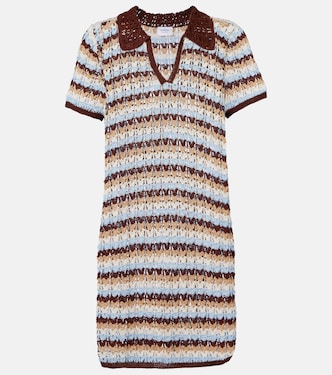 Crochet cotton polo dress | Anna Kosturova