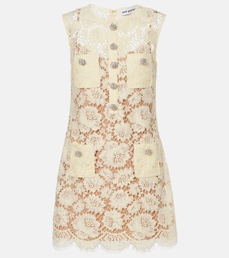 Lace minidress | Self-Portrait