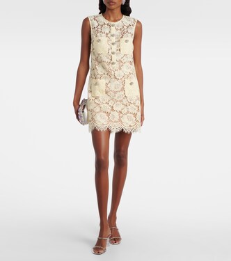 Lace minidress | Self-Portrait