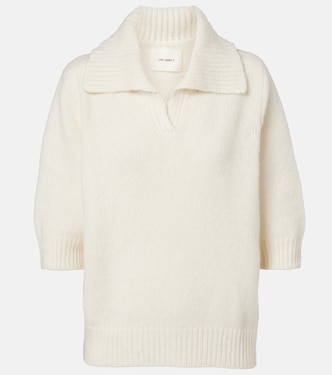 Lailai cashmere and silk polo sweater | Lisa Yang
