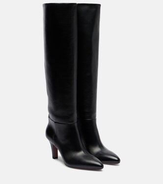 Elsa leather knee-high boots  | Paris Texas