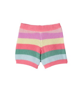 Canela striped cotton shorts | The New Society