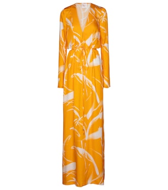 Bedrucktes Maxikleid | Galvan