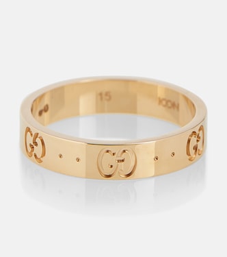 Anello Icon in oro 18kt | Gucci