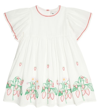 Embroidered cotton dress | Stella McCartney Kids