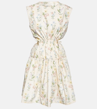 Sucré Pradera cotton poplin minidress | Agua by Agua Bendita