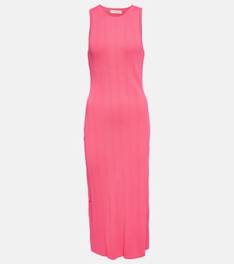 Ribbed-knit midi dress | Frame