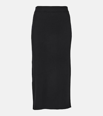 Leisure - Gonna midi Orosei in maglia | Max Mara
