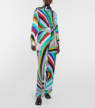 Iride silk twill shirt | Pucci