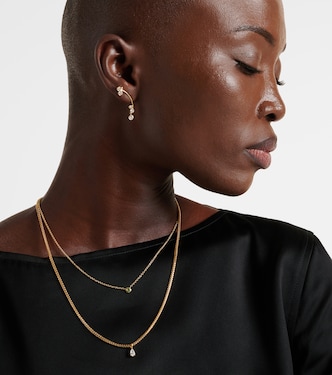 Collana Nesting Gem in oro 18kt con smeraldo | Octavia Elizabeth