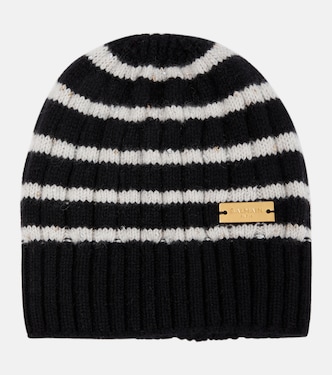 Berretto in cashmere a righe | Balmain