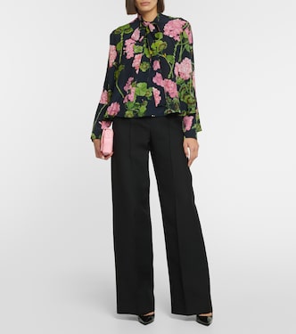 Bluse aus Seide | Oscar de la Renta