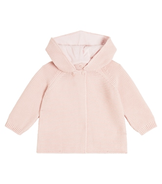 Baby - Cardigan in cotone con cappuccio | Stella McCartney Kids