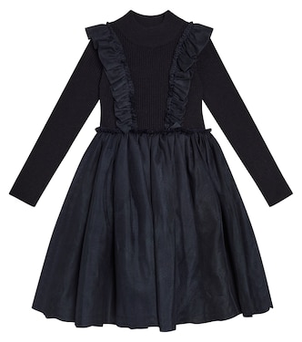 Flovos wool-blend dress | Donsje