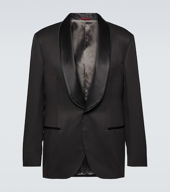 Smokingjacke aus Seide | Brunello Cucinelli