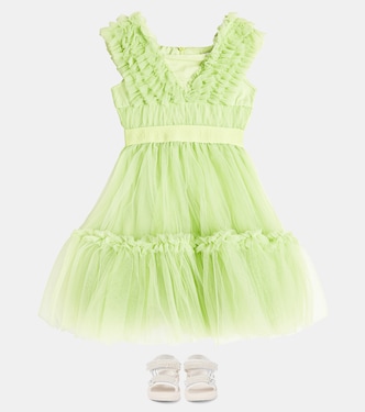 Kleid aus Tüll | Monnalisa