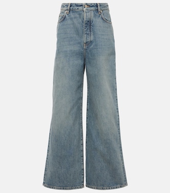 High-Rise Wide-Leg Jeans | Loewe
