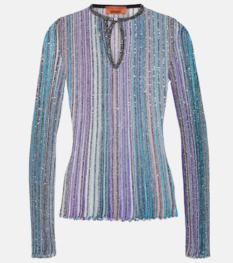 Verziertes Top aus Strick | Missoni