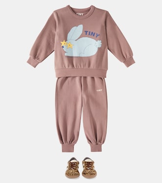 Felpa Rabbit in cotone con stampa | Tinycottons