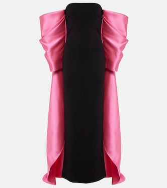 Robe Kyla aus Twill und Crêpe | Solace London