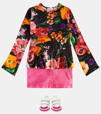 Gonna di jeans | Dolce&Gabbana Kids
