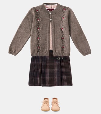 Zola checked skirt | La Coqueta