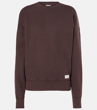 Felpa in cotone con logo | Saint Laurent
