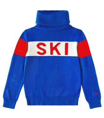 Jersey con cuello alto de lana | Perfect Moment Kids