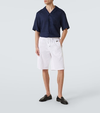 Bermuda-Shorts aus Baumwoll-Gabardine | Dolce&Gabbana