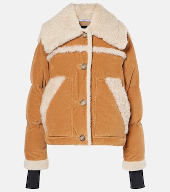 Chaqueta de pana con ribete de borrego | Moncler