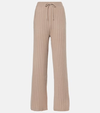 Simeon ribbed-knit wide-leg pants | Varley