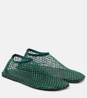 Minette crystal-embellished flats | Christopher Esber