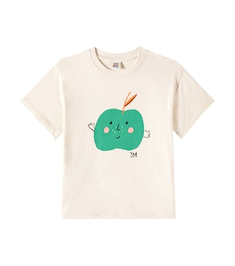 Printed cotton jersey T-shirt | Jellymallow