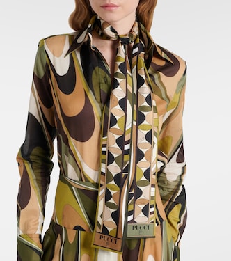 Foulard imprimé en soie | Pucci
