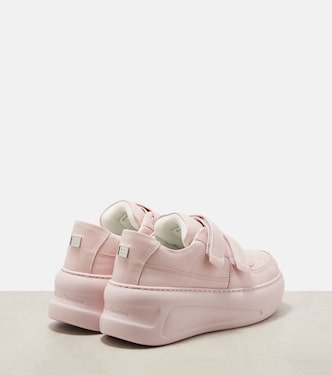 Plateau-Sneakers Face aus Leder | Acne Studios