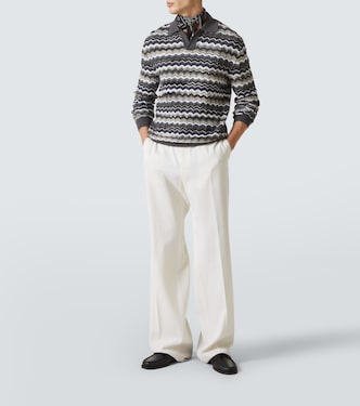 Polopullover aus Wolle und Baumwolle | Missoni