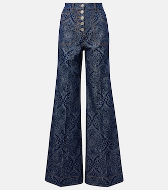 Pegaso high-rise flared jeans | Etro